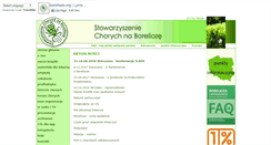 Desktop Screenshot of borelioza.org